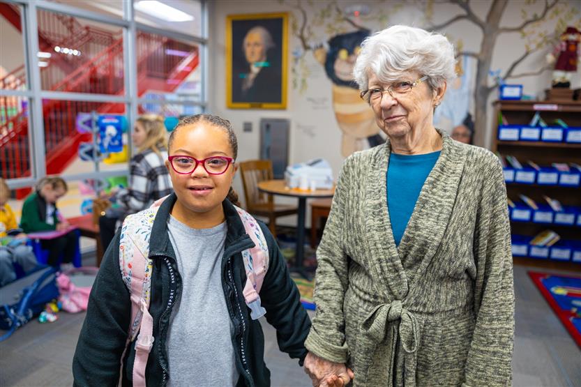 Nolensville Elementary hosts Grandparents Breakfast